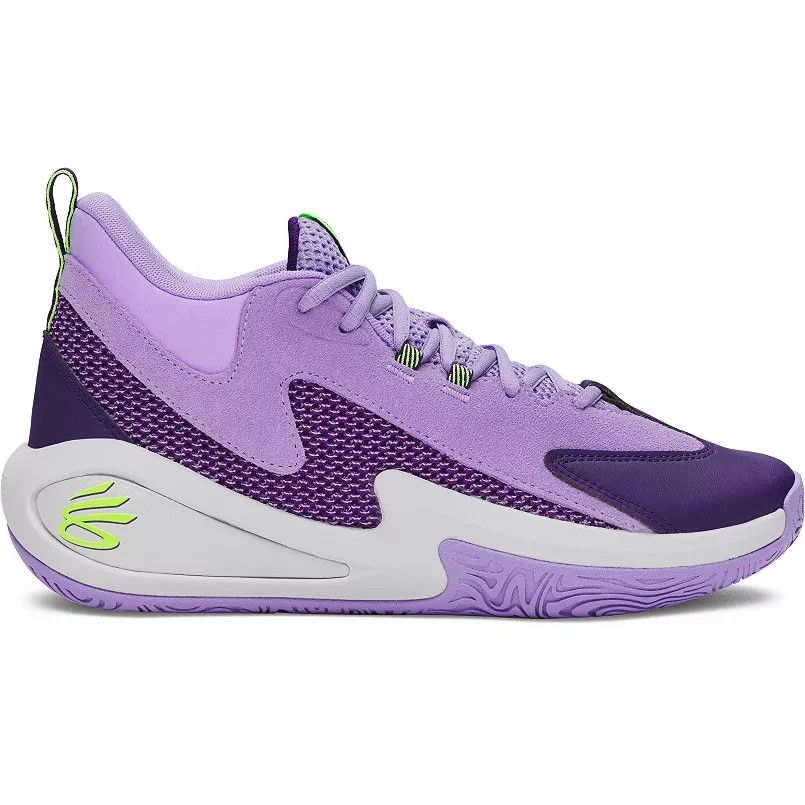 Men’s Under Armour Curry 3z 25 Sde Basketball Shoes Violet/ Purple Size 10 New